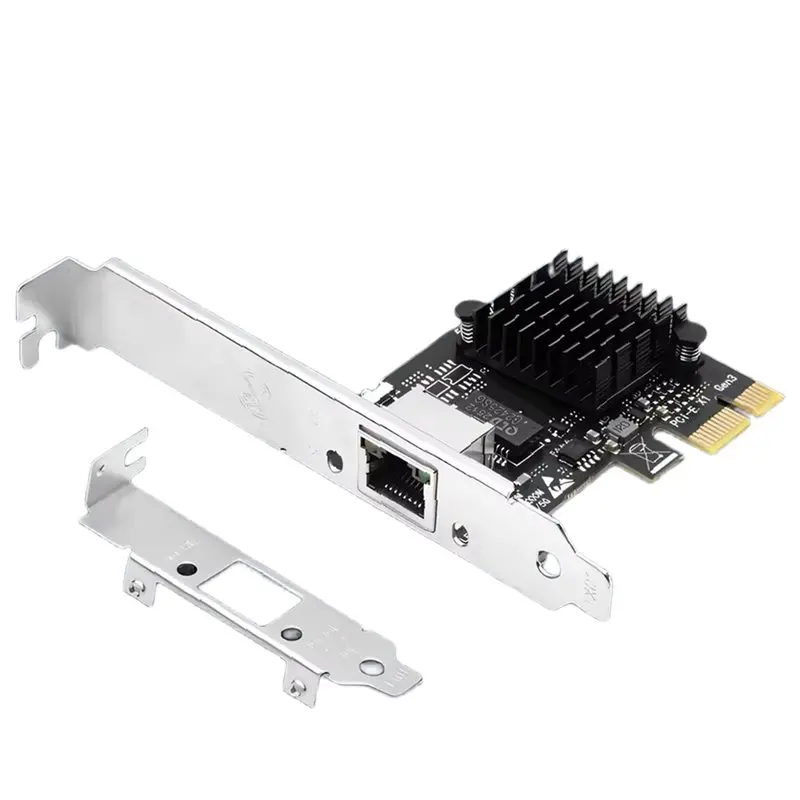 

Сетевая карта Ingenious-5 Гбит/с PCI-E к RJ45 RTL8126 100 Мбит/с/1G/2,5G/5G Gigabit Ethernet PCIE Wlan адаптер 5000 Мбит/с для ПК Win10