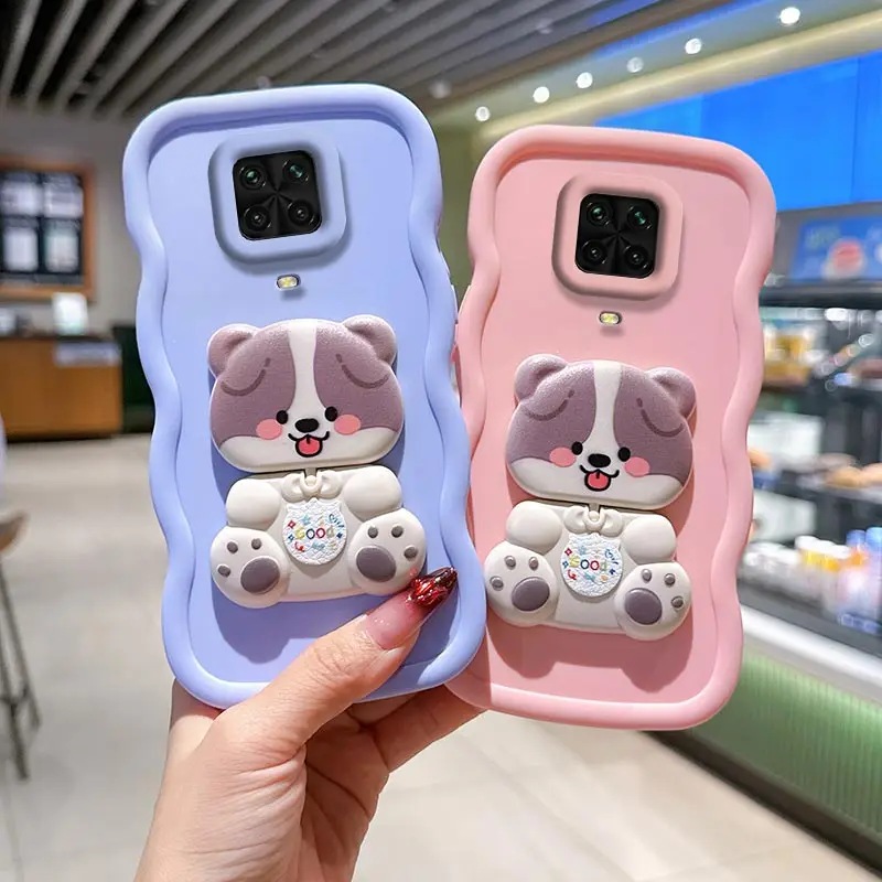 ملاحظة 9 S شكل متموج سيليكون جراب هاتف ل Redmi نوت 11 9Pro 11SE 11S 10 11Pro 10S 9 8 10Lite 7 7S غطاء