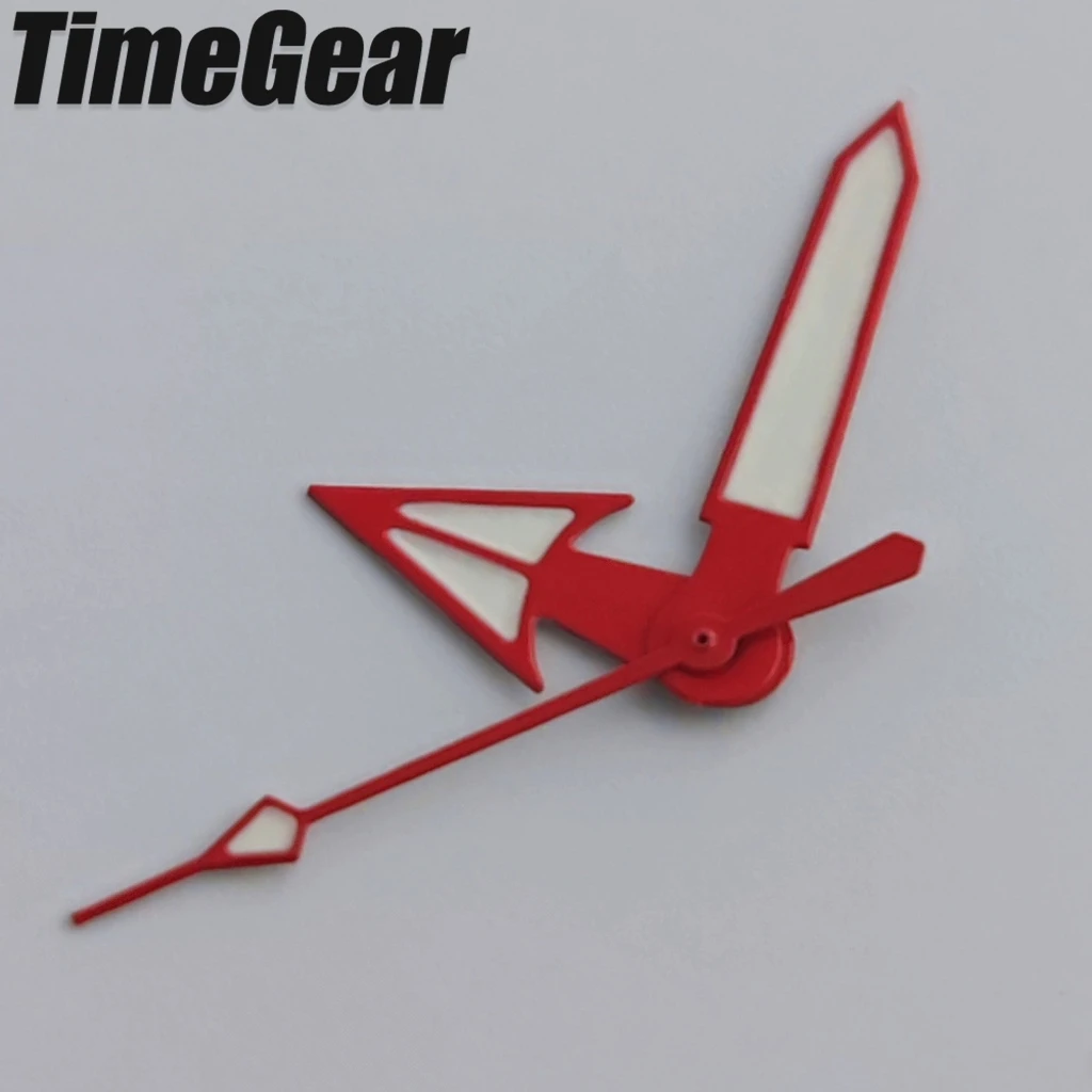 NH35 Watch Hands Green Luminous For NH34 NH35 NH36 NH38 NH39 4R35 4R36 7S36 Movement SKX007 Monster Samurai Diving Watch Hands ﻿ view 5