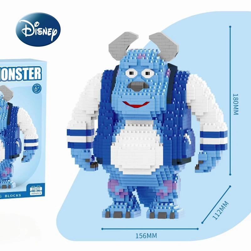 Disney nouveaux blocs de construction pour enfants jouets Micro particules épissage bloc de construction jouets éducatifs blocs de construction jouets cadeaux