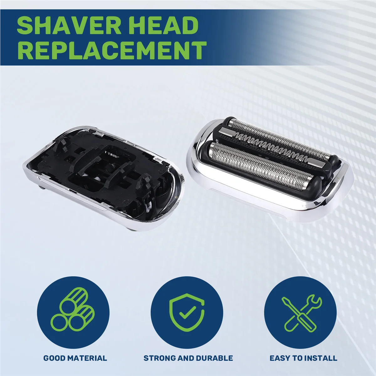 73S Series 7 Replacement Head for Braun S7: 7020S 7025S 7027Cs 7085Cc 7071Cc 7075Cc 1000S 1200S 1300S 1000S Shavers