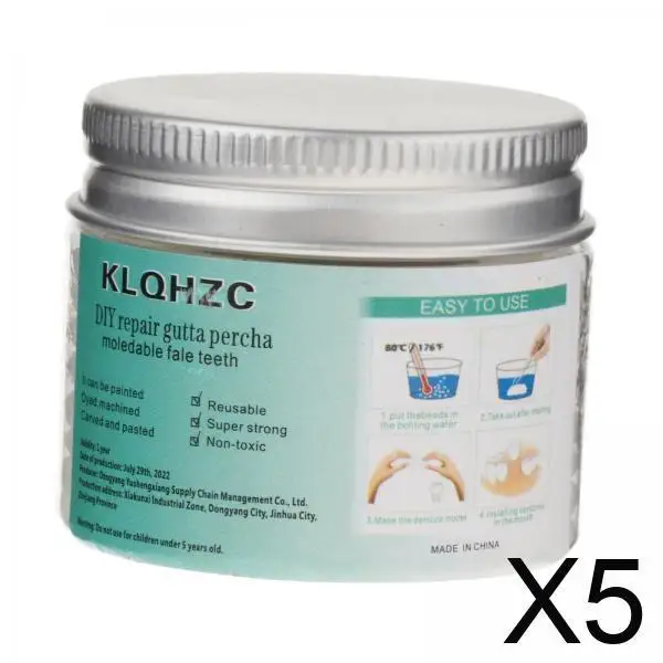 

Временные формованные бусины для наполнения, набор для мгновенного терморемонта, гранулы гуттаперча для фиксации косметического стоматологического зазора