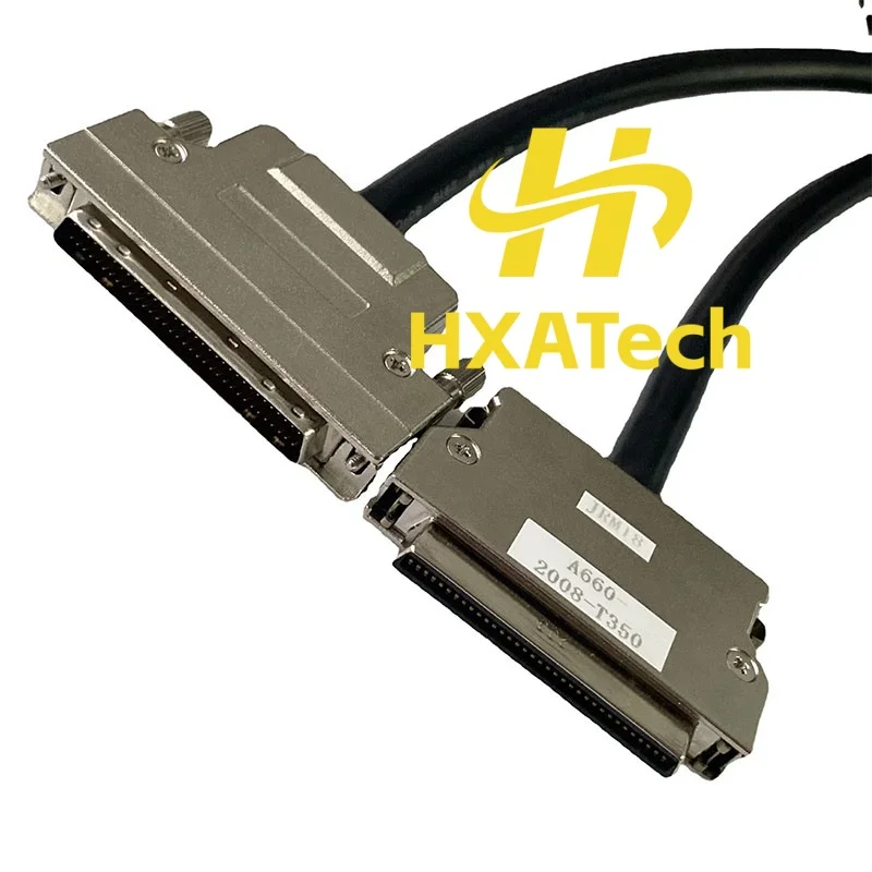 HXATech - SCSI HPCN68 Female to HPDB68 Male Connector Cable for JRM18 Fanuc Robot IO Special 3meter 5M