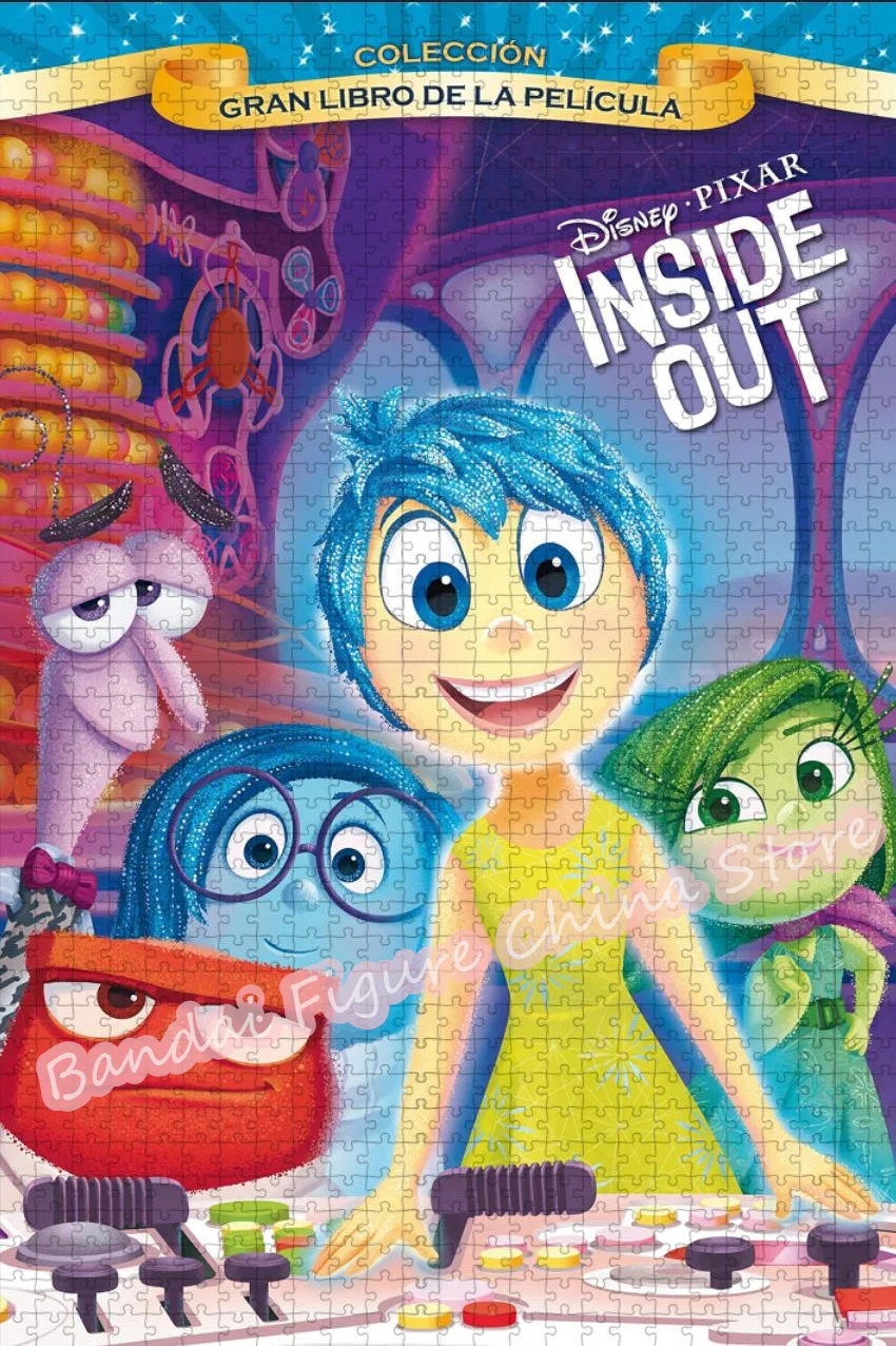 Inside Out 2 Series Christmas Puzzle Christmas Gifts for Kids Toys Disney 300/500/1000 Pieces Jigsaw Puzzle Family Game Gifts