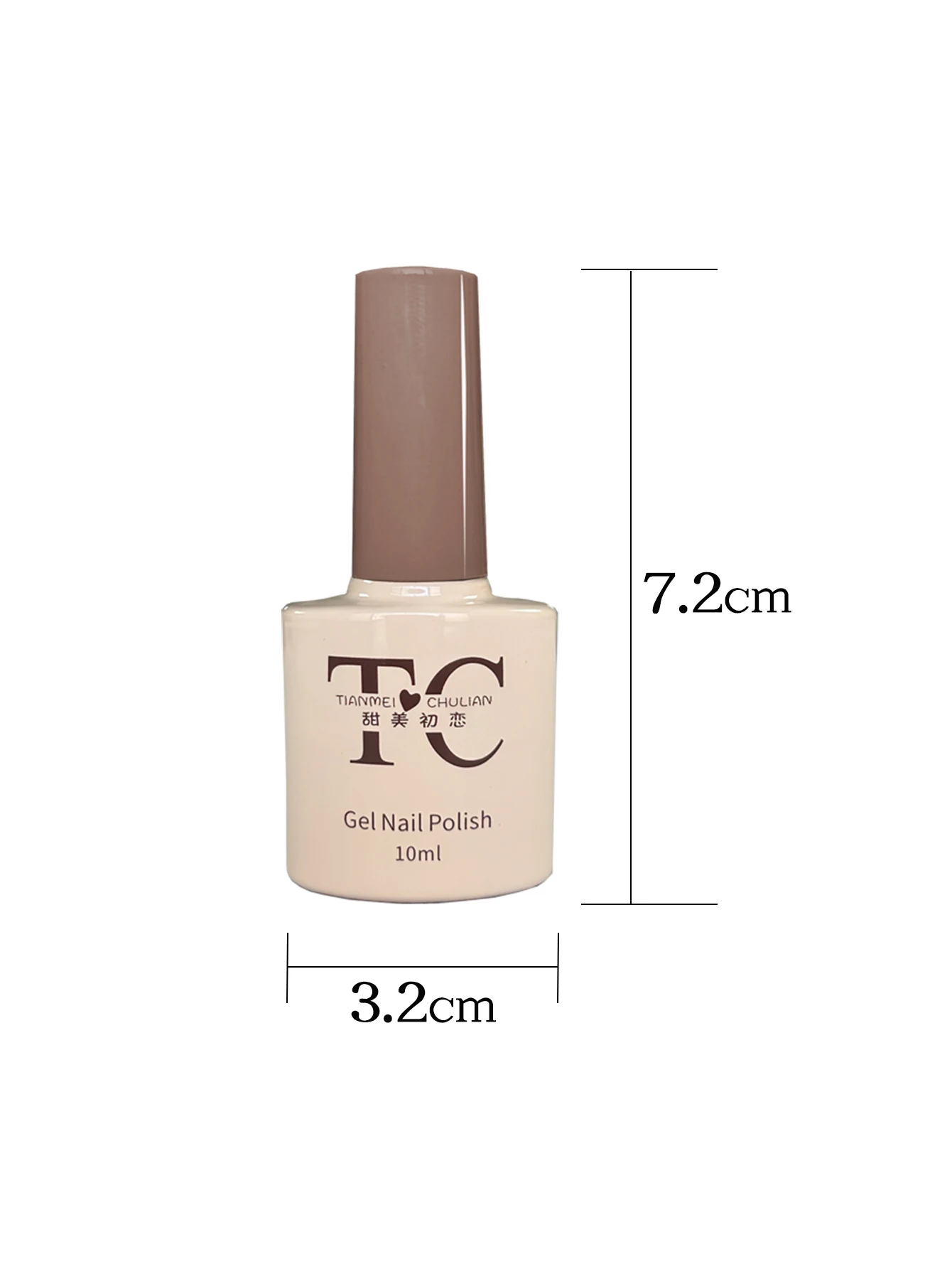 1-12 Stück TC Halbtransparenter Maillard-Brauner Einfarbiger Gel-Nagellack Pure Desire Pink Nails Red Nails White Nails Nail Art – Detail 15