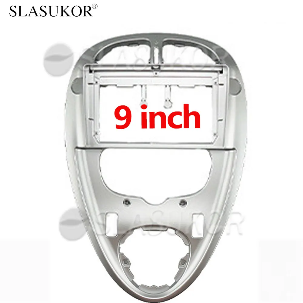 9 inch Car Frame Fascia Adapter For CITROEN XSARA PICASSO 1999-2010 Frame No Cable Android Radio Dash Fitting