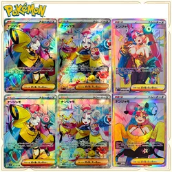 Anime Pokemon DIY ACG Collectible Cards Boys Play Toys Birthday Gifts Marnie Grusha Gloria May Dawn Bonnie Mallow