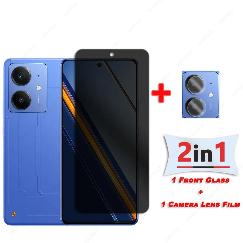 Privacy Screen Protector For Realme Neo7 SE Glass For Realme Neo7 SE Tempered Anti Glare Glass Camera Lens Film Anti-spy Glass