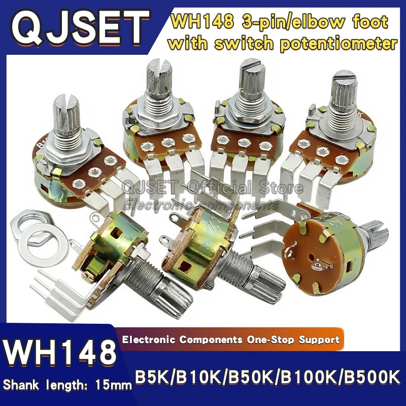 5Pcs 3-Pin Curved P… - image