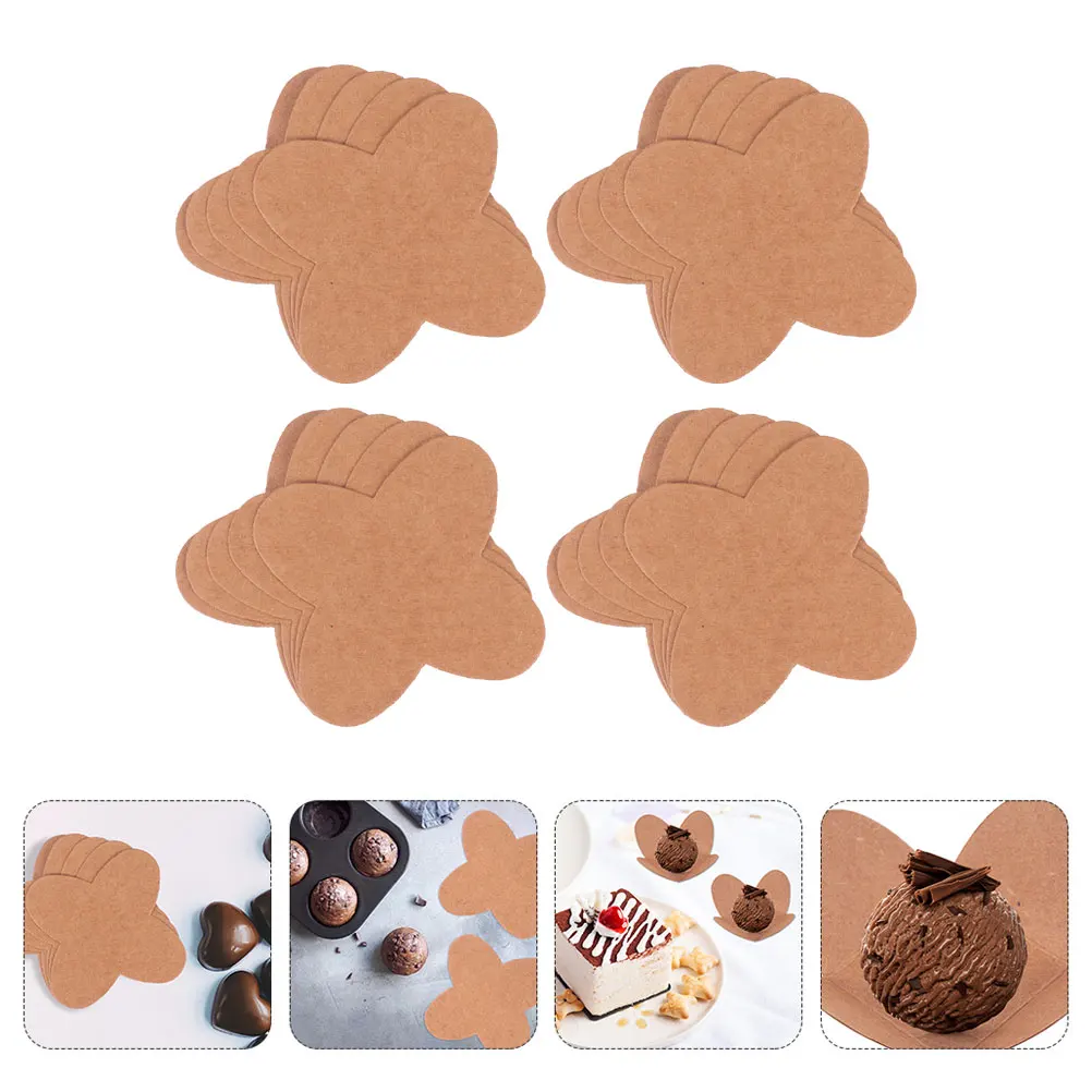 

50 pcs Truffle Trays Chocolate Packaging Tray Environment-Friendly Paper Separate Layer Light Compact Wrapping For Truffle