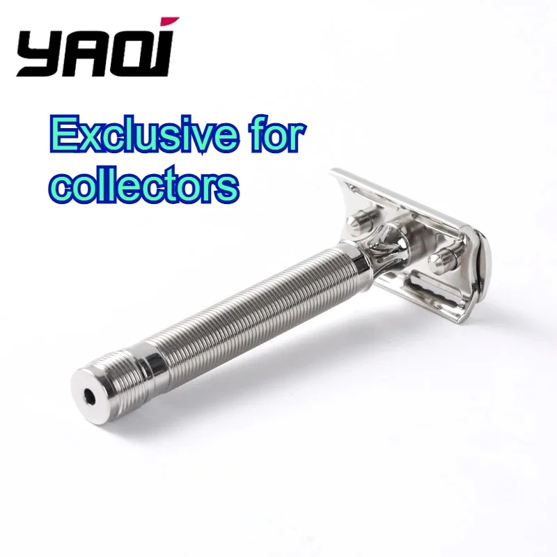 2026 Yaqi Safety Razor Floating Stainless Steel Beard Shaver As Gifts For Friends Collectibles