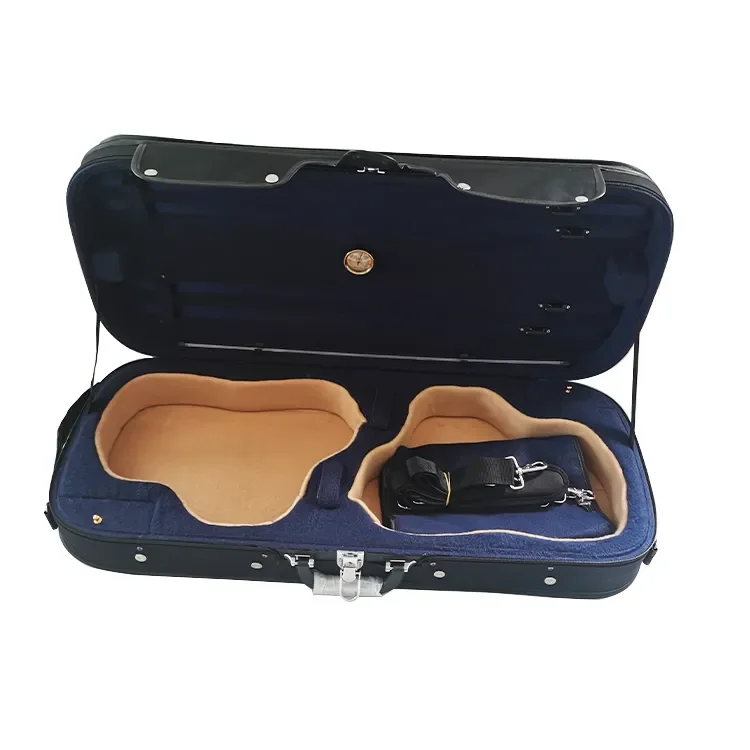 

Professional Oblong Violin Plywood Case for 2 Violins Double Violin Case