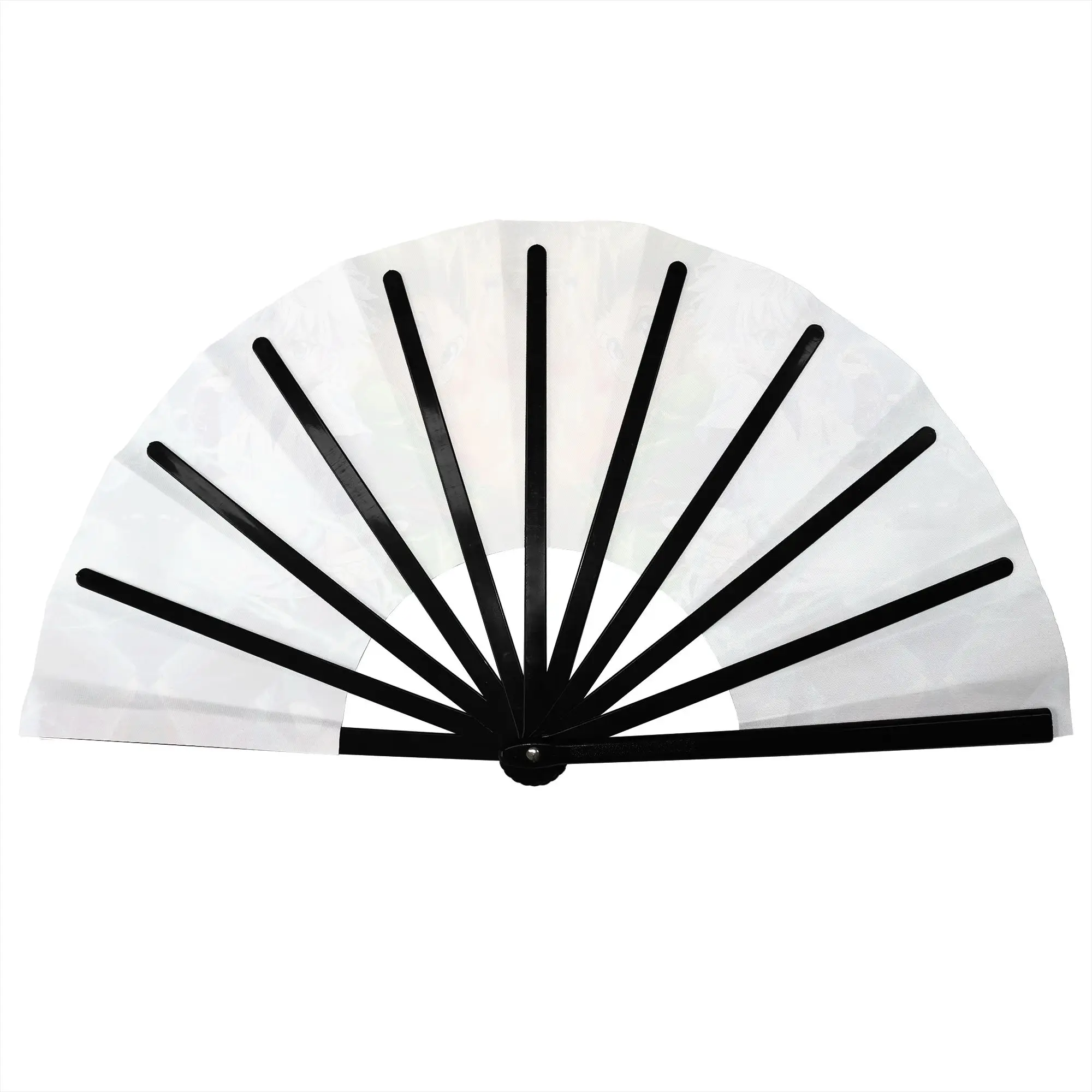 Customized Classical HXH Cartoon  Portable Pocket Fan Camping Manga Polyester Folding Fan Chinese Dance Handheld Cooling Fans
