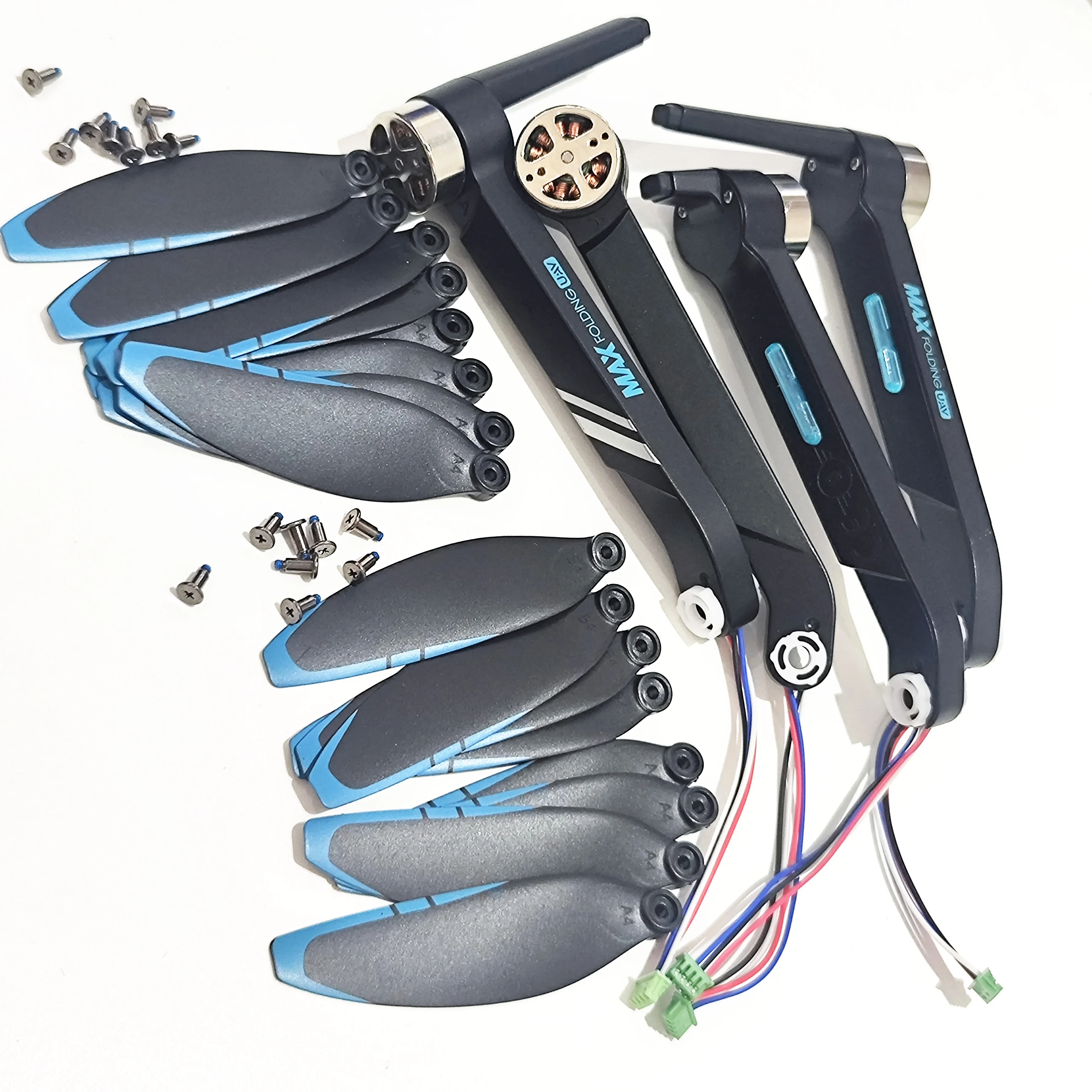 

Складной дрон LS-XT606, бесщеточный двигатель LSRC XT606, запасные части для радиоуправляемого квадрокоптера, полный комплект: лучи управления + пропеллеры-лопасти Maple Leaf, 16 шт.