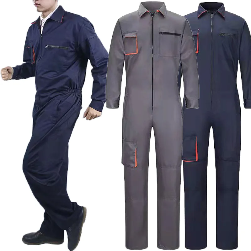 

Women Welding and Safety Clothing Work Overalls Men Car Repair Mechanic Warehouse Cargo Worker Jumpsuit