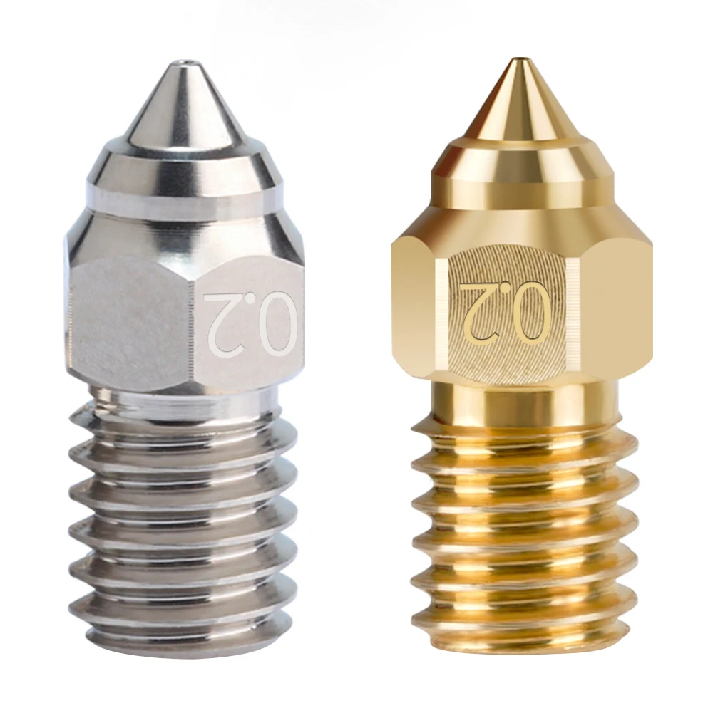 For Ender 3 V3 SE NOZZLE Brass Hardened Nozzles For Spider Hotend Ender7 Ender 5 S1 Serise Extruder Nozzle