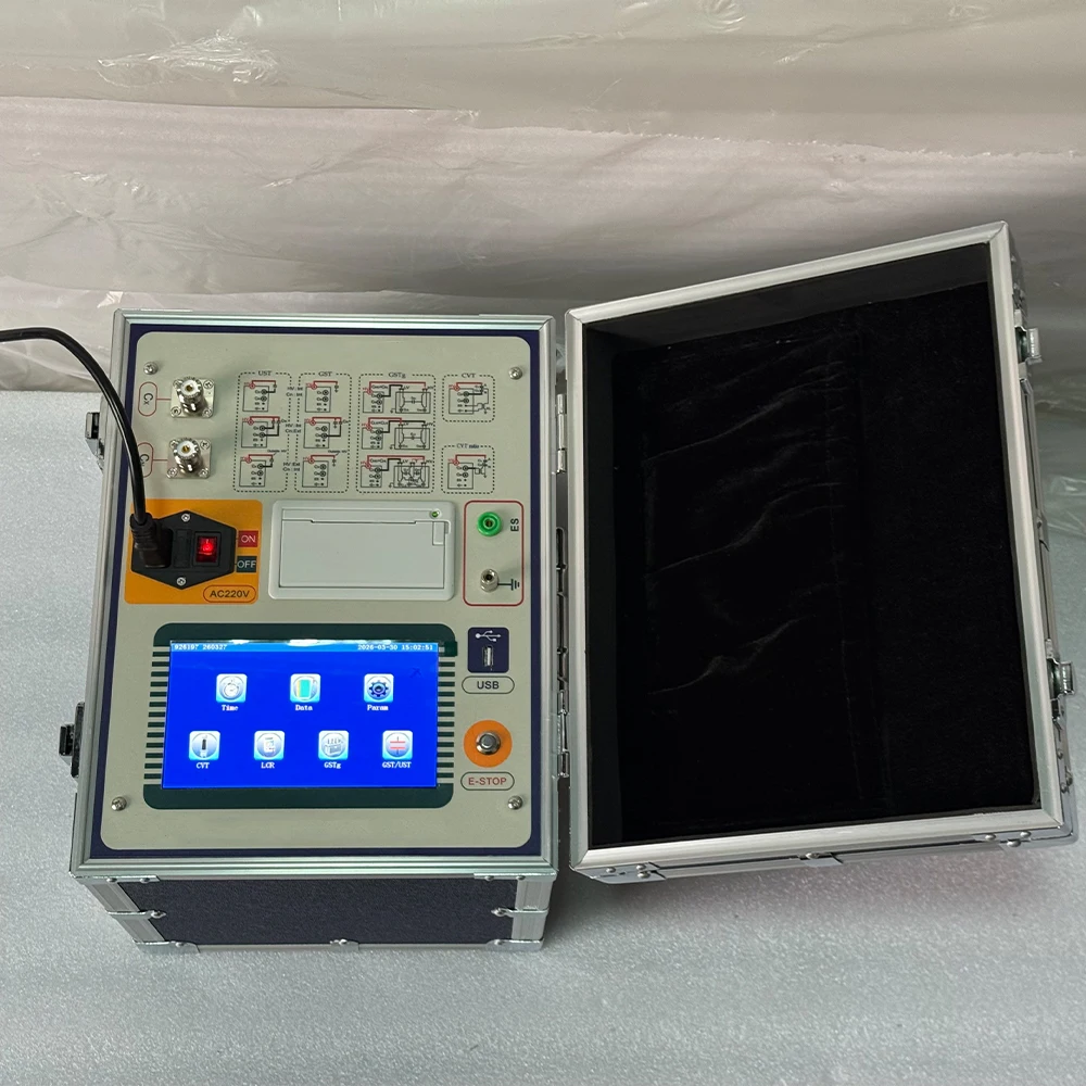 High-Speed Sampling Mass Storage Data Tan Delta Tester Signal Analysis Instrument for Engineering Applications