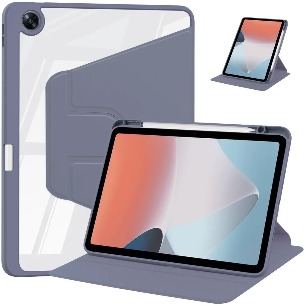para-2025-oneplus-pad-go-2-caso-121-titular-de-lapis-360-graus-de-rotacao-suporte-capa-para-oppo-pad-air-5-acrilico-duro-volta-coque