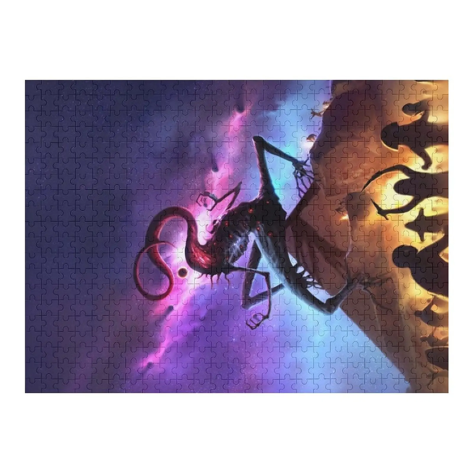 

Маски Nyarlathotep, обложка книги 2, пазл Sam Lamont, пазл Woodens для взрослых