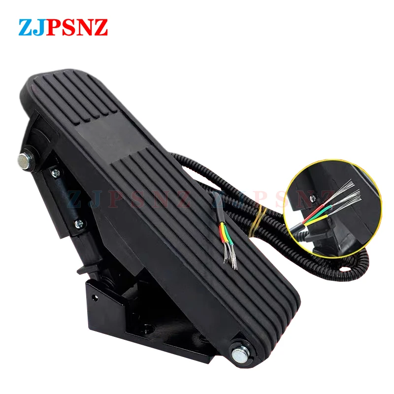 Electric Tricycle Foot Pedal 2 3 Pins Electric Bike Scooter Throttle E-bike Accelerator Pedal Speed Control Motorcycle Throttle