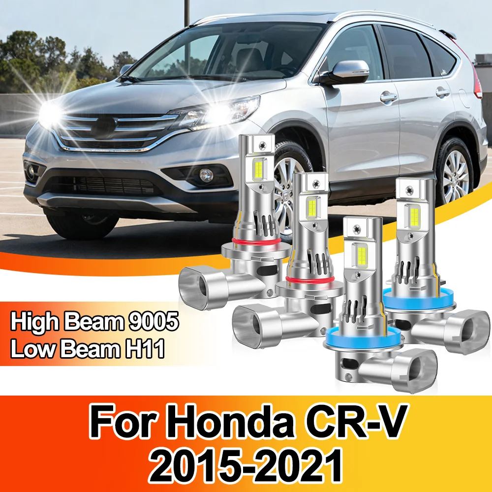 

30000LM Canbus Автомобильные светодиодные фары H11 9005 HB3 Автоматические фары дальнего/низкого света для Honda CR-V 2015 2016 2017 2018 2019 2020 2021