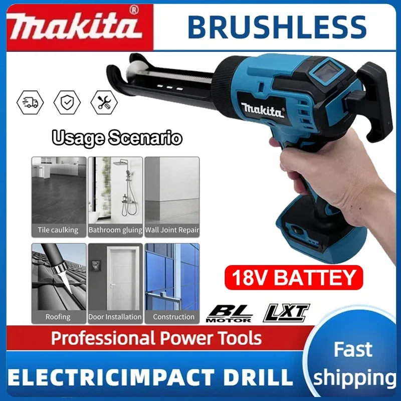 

Makita клей уплотнитель герметик инструмент стеклянные двери окна электрический клеевой пистолет для стекла цементный клей для стекла беспроводной заполняющий швейный пистолет