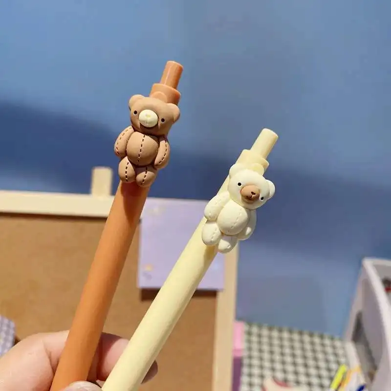 1-teiliger Lytwtw's kreativer Gelstift in Schokoladenfarbe, niedlich, für Büro, Schulbedarf, Schreibwaren, lustige Stifte – Detail 5