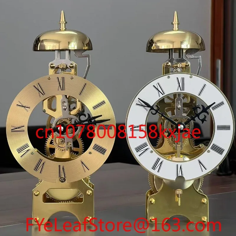 

Living Room Perspective Vintage Chronograph Winding Solid Wood Mechanical Clock Movement