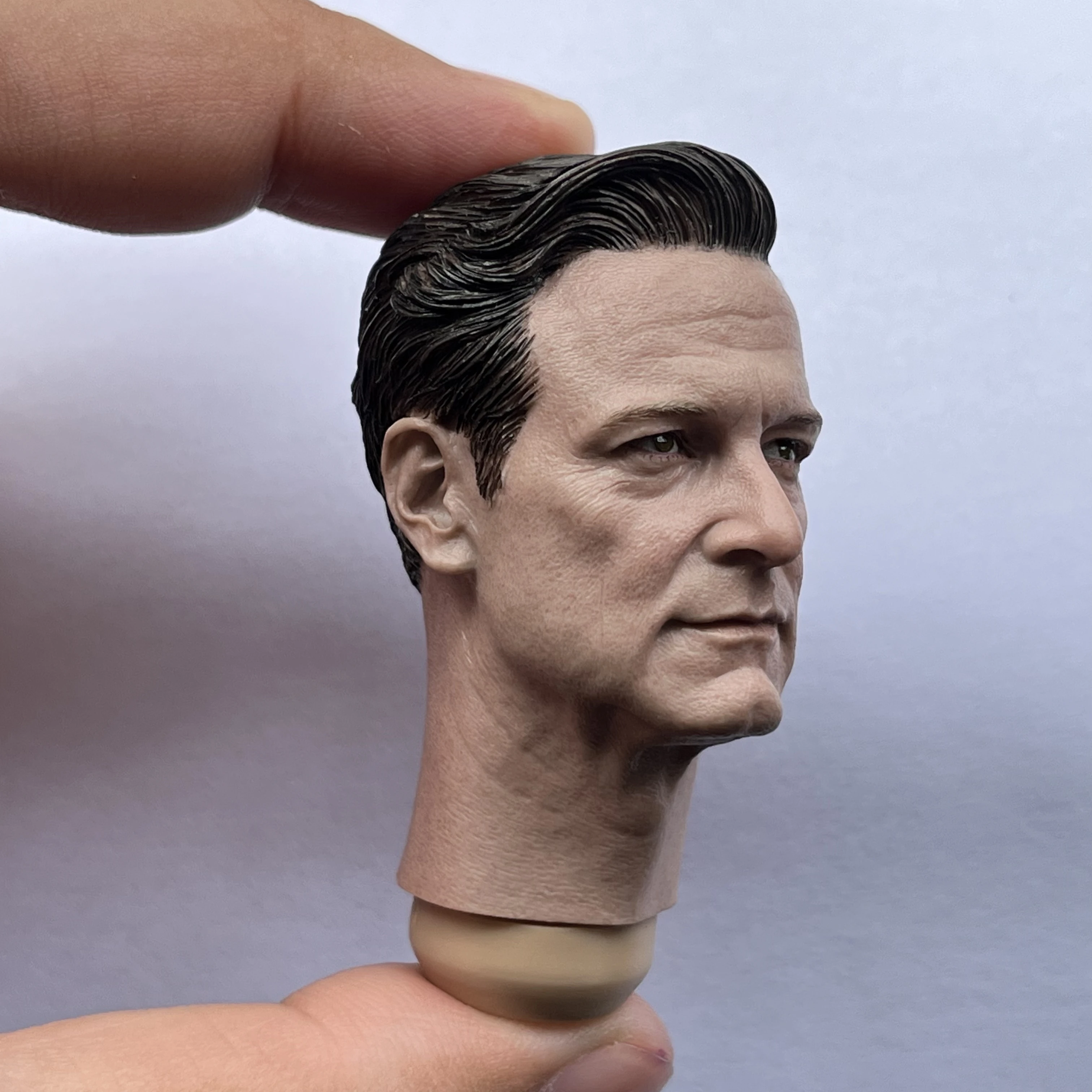 High Quality 1/6 Scale Colin Firth Head Sculpt PVC Head Carving Model Fit 12-inch Male Soldier Action Figure Body Dolls