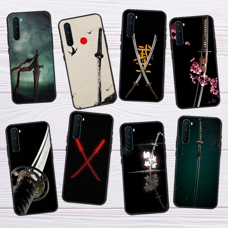 Самурайский воин Катана для Realme 10 Pro Plus GT Neo 5 3T C55 C35 C33 C31 C30 C21Y OnePlus 11 Nord CE 2 3 Lite чехол