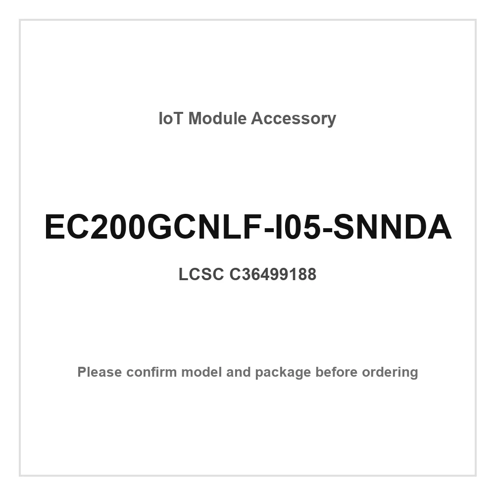 2pcs EC200GCNLF-I05-SNNDA SMD 31x28mm SPI UART USB SDIO PCM I2C 3.3V 4.3V RF Wireless Communication Module