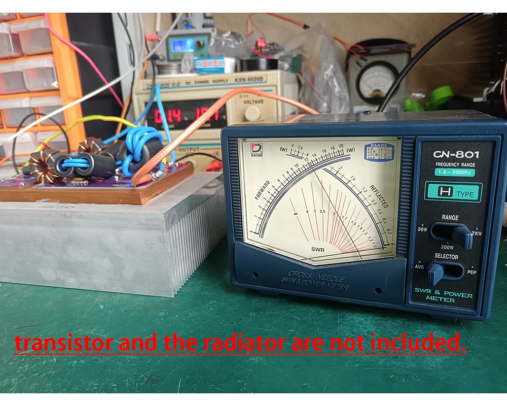 1200W Shortwave RF Power Amplifier Board 1.8-54MHz SW HF Amplifier For Ham Radio MRFX1K80H BLF188 MRFX1K50 ART1K160 transistor