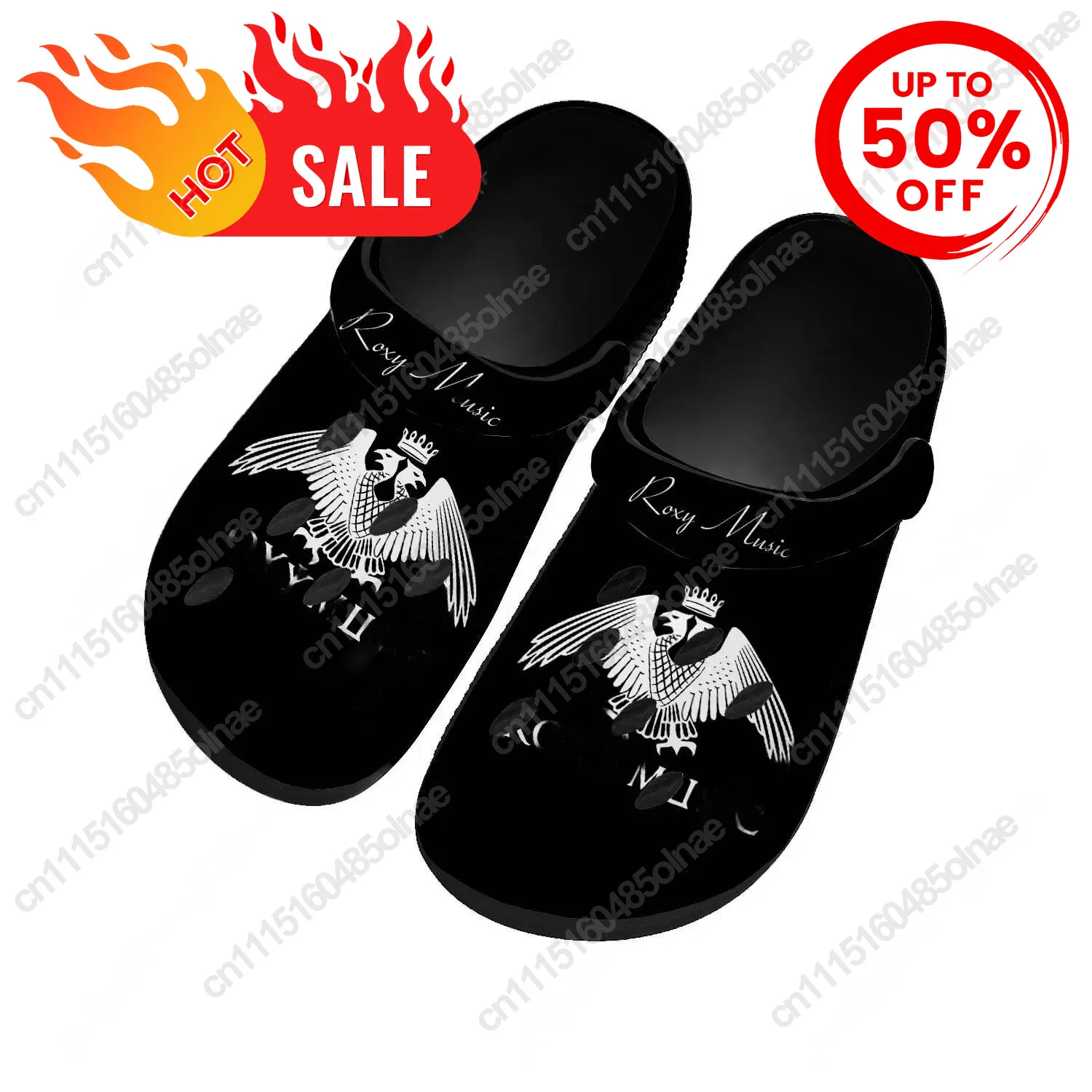 Roxy Music Sandals Women Teenager Home Fashion Water Shoe High Quality Garden Breathable Summer Comfort Beach Hole Slippers