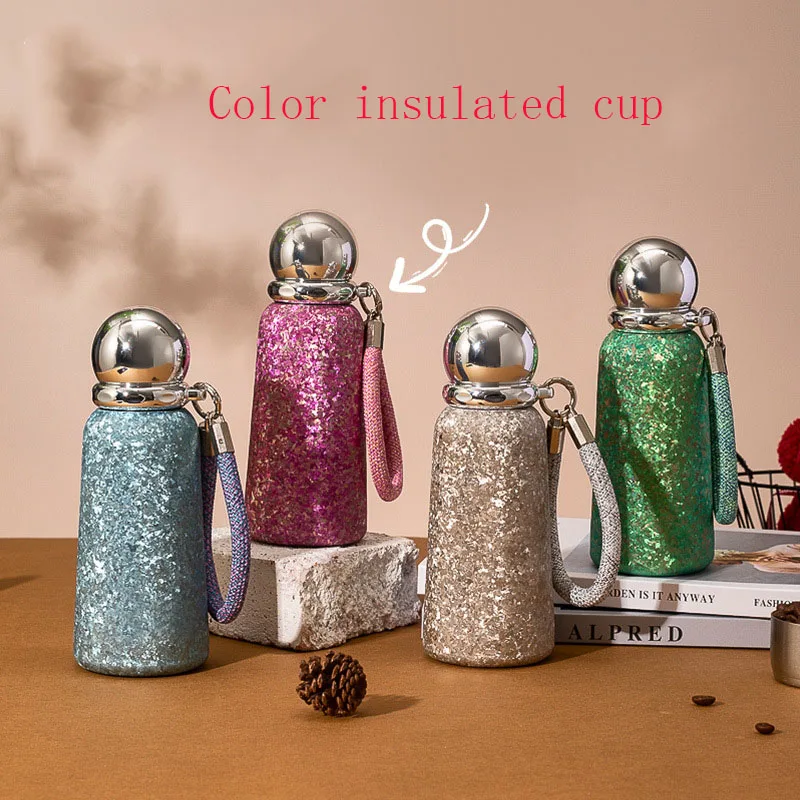360ml Pure Titanium Insulated Cup, Coffee Cup, Portable Office Fresh-keeping and Temperature Locking Insulated Cup