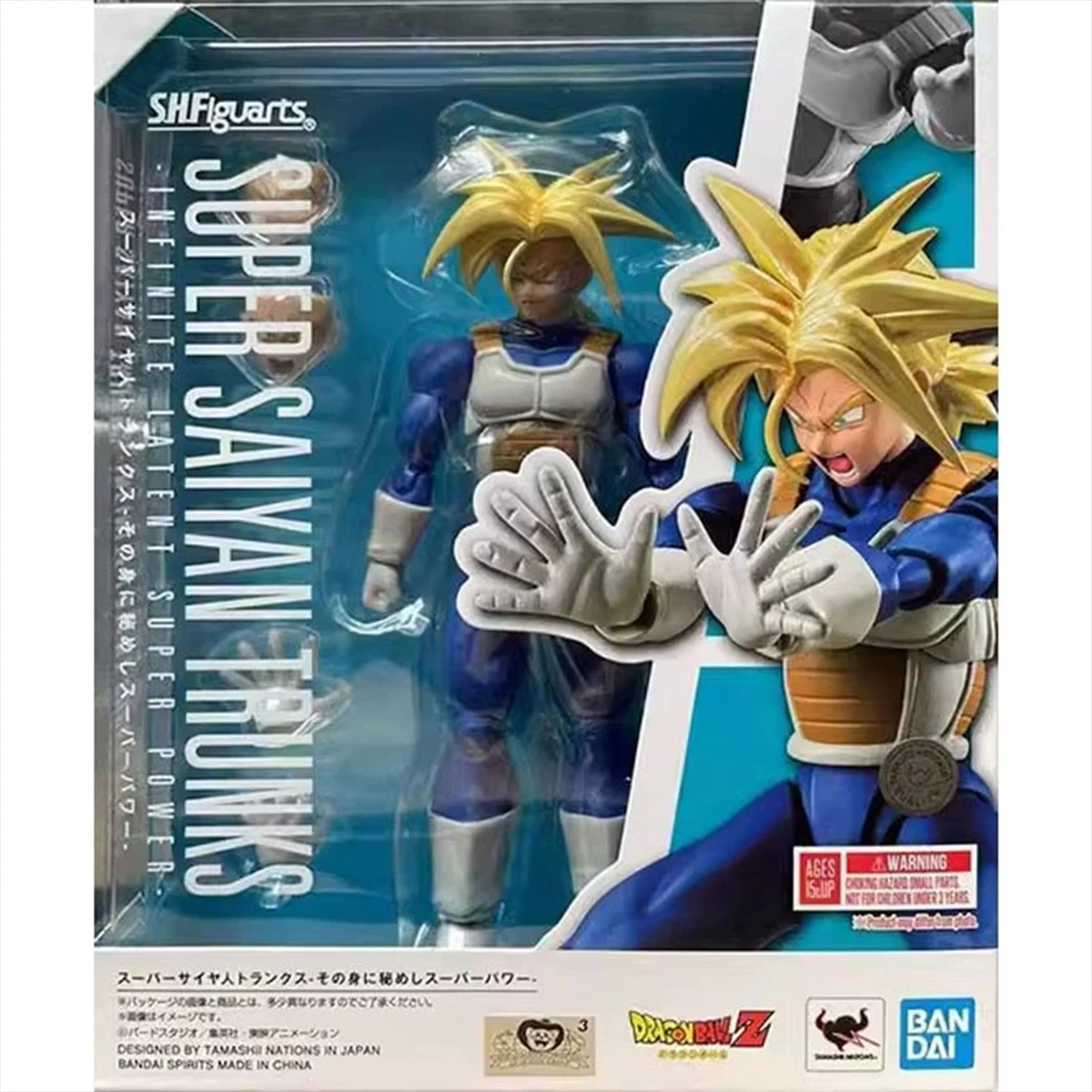 حقيقية بانداي الأصلي لعبة دراغون بول نموذج لجسم أطقم SHFiguarts أنيمي جذوع لانهائي لاتنت سوبر قوة عمل لعبة مجسمة