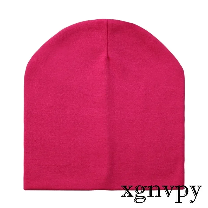 Xgnvpy-gorros de algodón para bebé recién nacido, gorro para niño y niña, Primavera, Otoño e Invierno