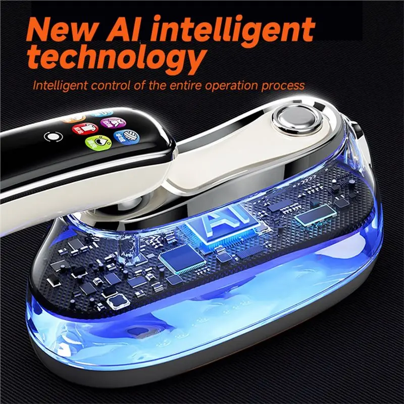 A76G-Home Appliance US Plug Compatible Mini Steam Iron For Clothes, Portable Travel Garment Steamer