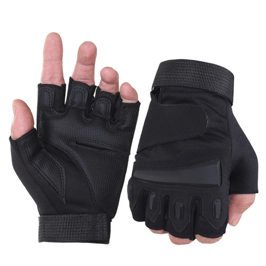 AliExpress YANBIGUO 1 Pair Fingerless Gloves for Motorbike Motorcycle Cycling Climbing Hiking Hunting
