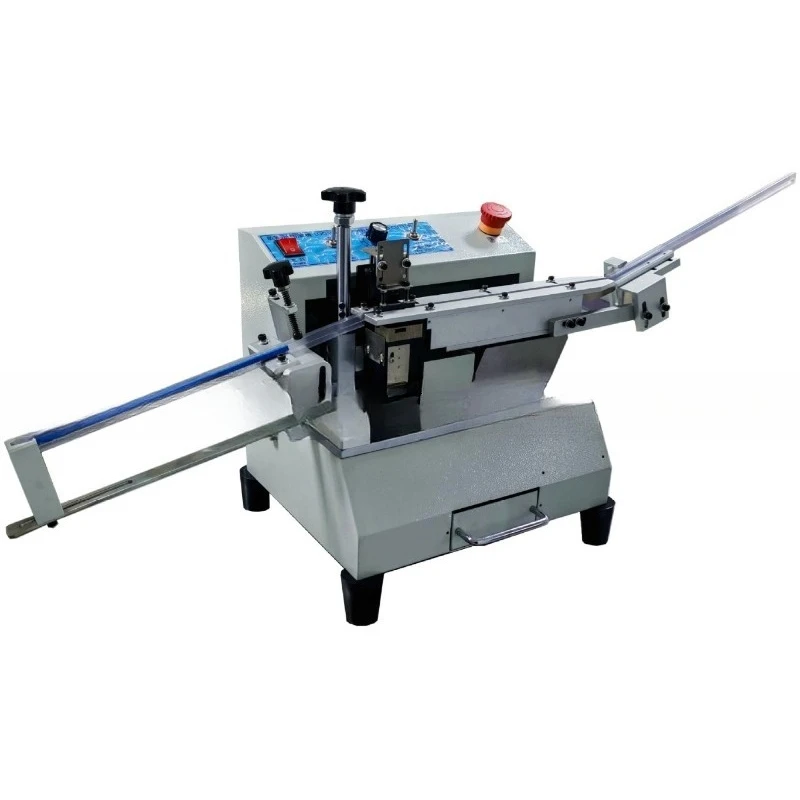 Capacitor shearing machine, electrolytic capacitor shearing machine, capacitor forming machine