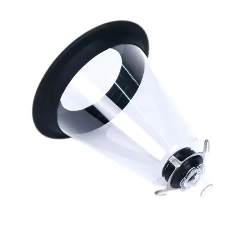 Small Animal Veterinary Oxygen Mask Lightweight Leak Proof Design Clear Vision for Pet Care Clinic Use Durable Plastic