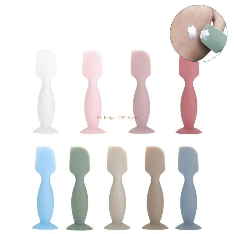 96GC Pincel Fralda Creme Espátula Aplicador Silicone Baby Butt PasteSpatula para Bebê