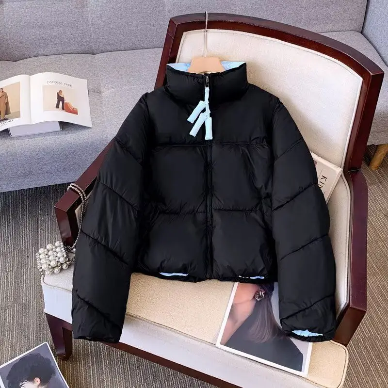 جاكيت شتوي رجالي جديد لعام 2024، سميك ودافئ، بتصميم رياضي عصري وأنيق، معطف طويل الأكمام بسحاب #3