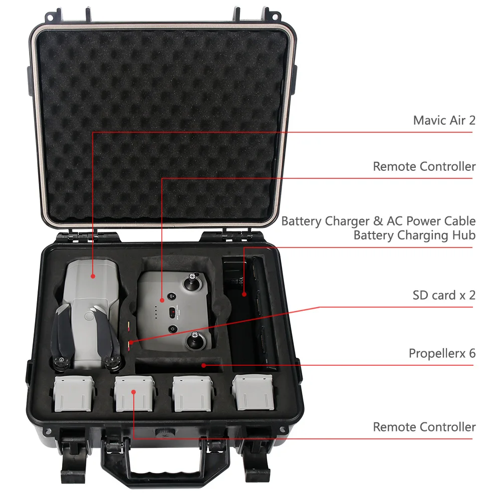 Case Drone Protective box ues for DJI Mavic AIR 2S Drone accessories Case