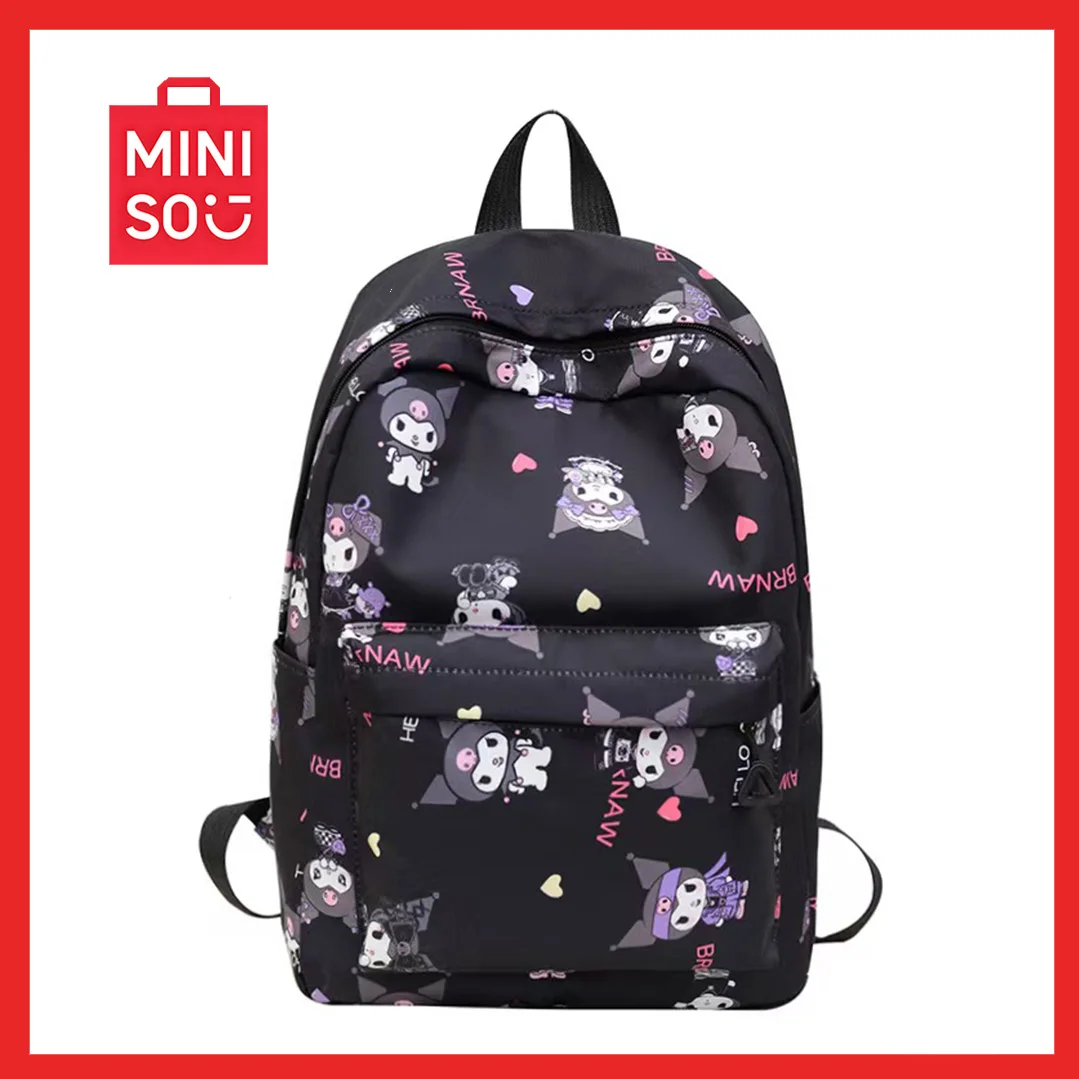Miniso Sanrio Kuromi рюкзак с персонажем