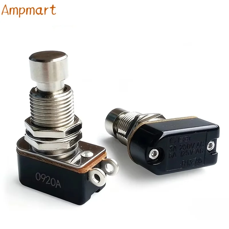 5PC R13‑85 Non‑Latching Momentary Foot Stomp Switch SPST 3A 250VAC Guitar Effect Pedal DIY Amplifier Accessories