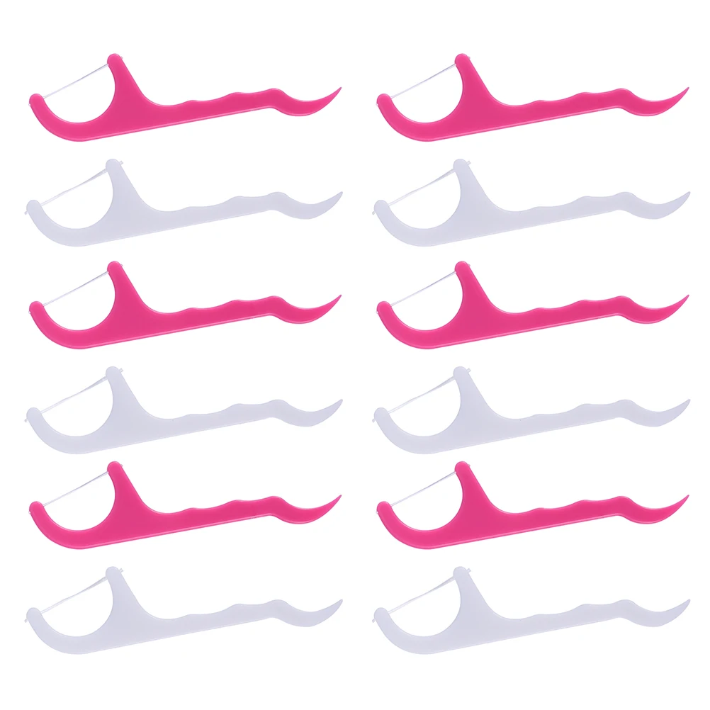 

200pcs Dental Floss Picks Teeth Cleaning Tools Whitening Anti Gingivitis Plaque Removal Non Slip Handle Family Oral Care Glide