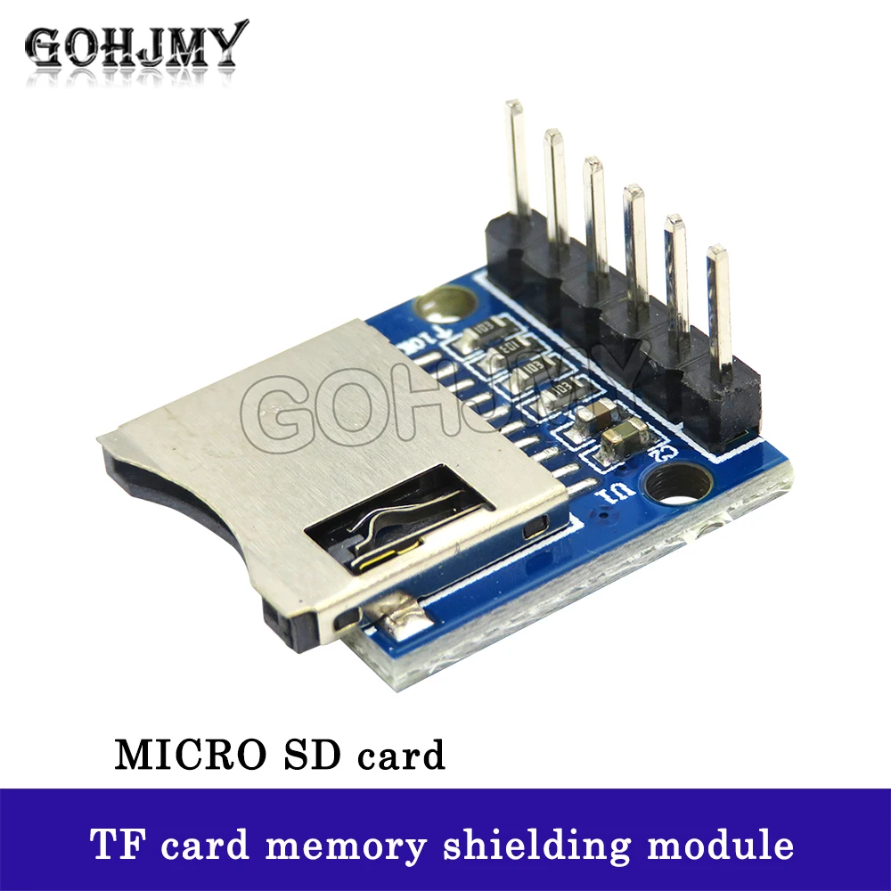 1PCS Micro SD Storage Expansion Board Mini Micro SD TF Card Memory Shield Module With Pins GOHJMY