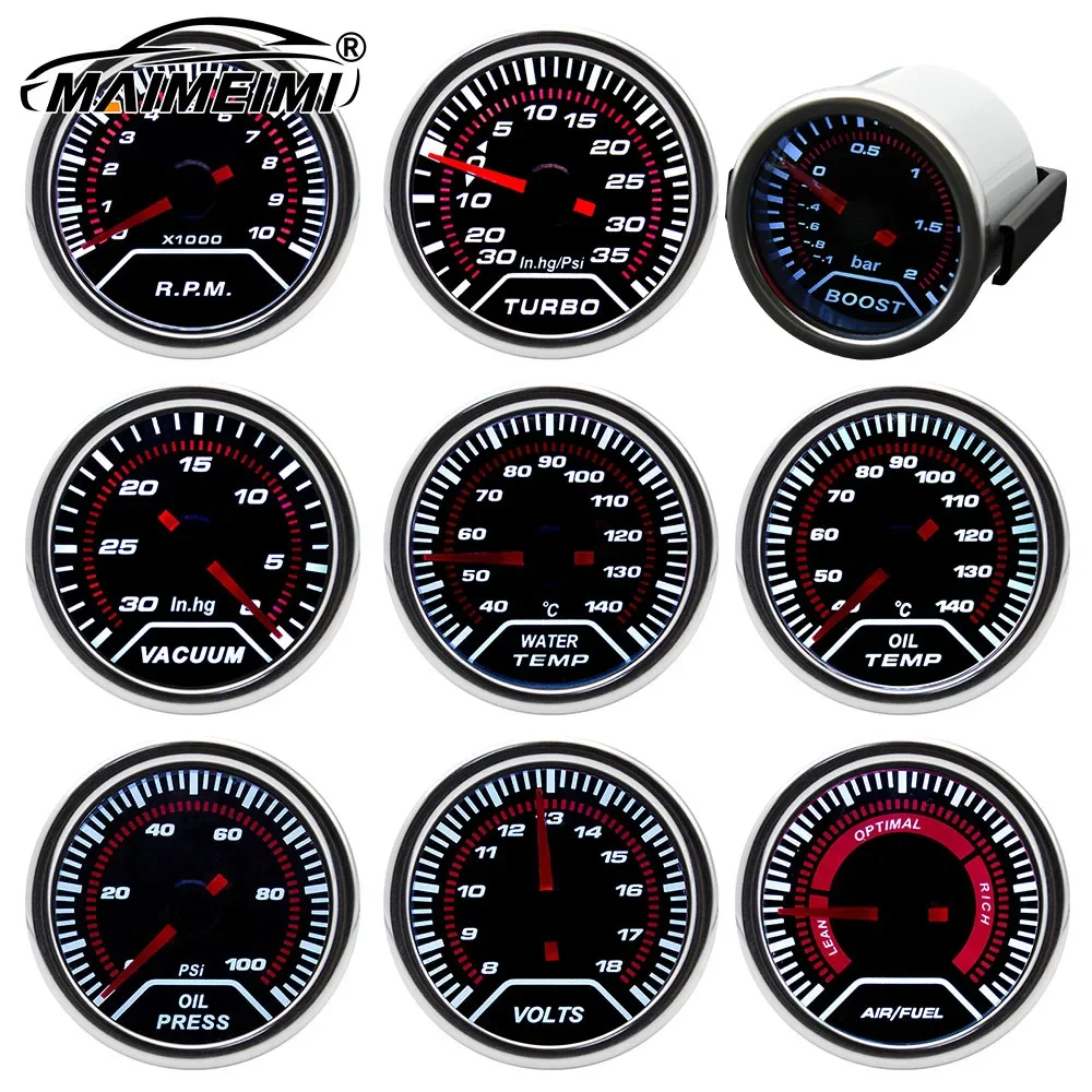 12V Boost Gauge Water Temp  2