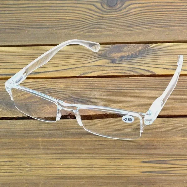 Clara Vida 4 Pairs Fashion Ultra Light Rimless Mini Eyeglasses Wallet Spectacles Portable Reading Glasses +1 +1.5 +2 +2.5 +3