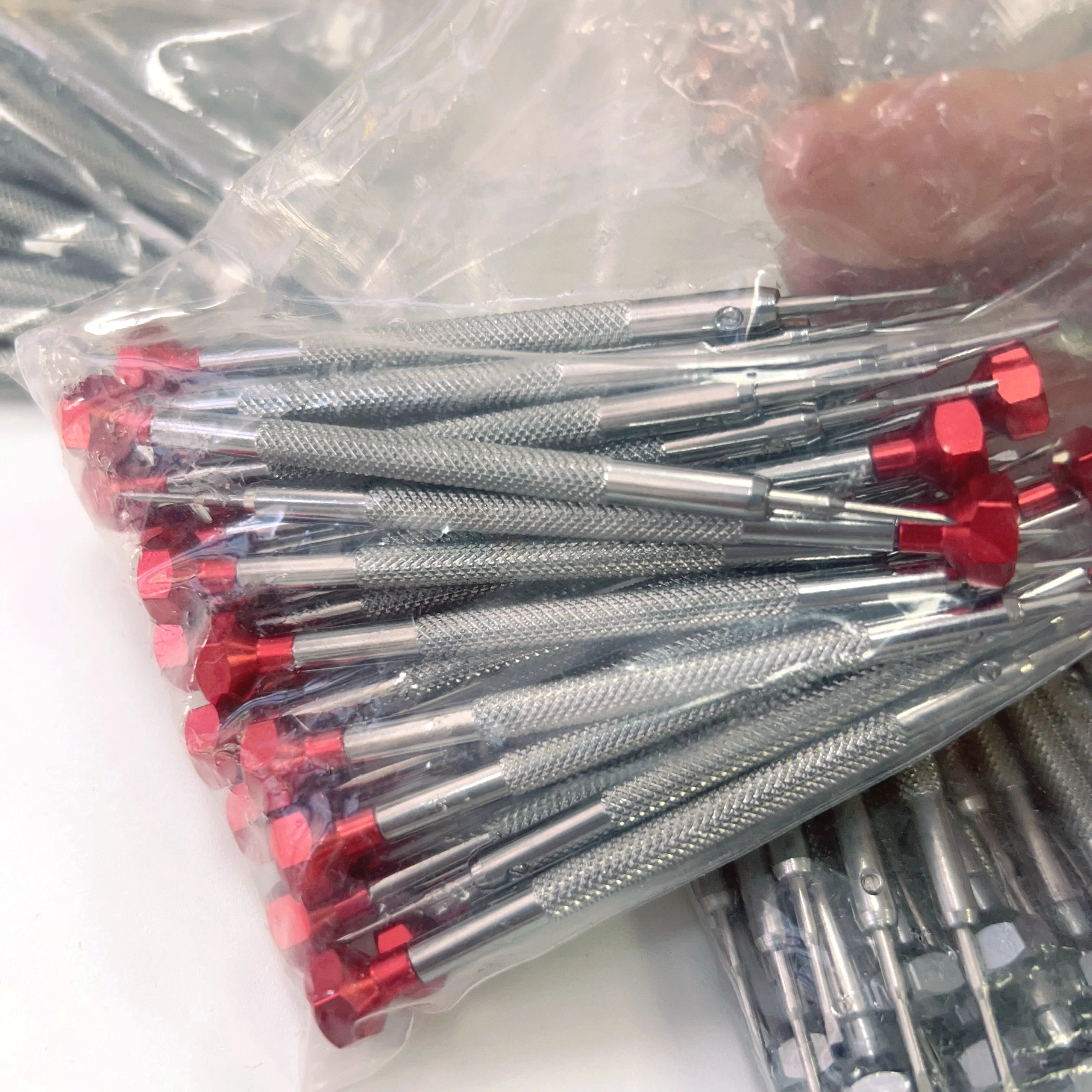 20pcs/a lot 0.6-2.0mm Screwdriver Watch Repair Tool Kits Alloy Stainless Steel Flat Phillips Cross Screwdrivers  Wholesale Tools